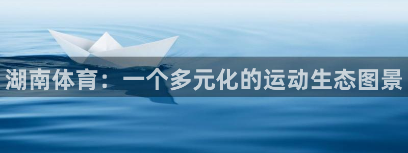 湖南体育：一个多元化的运动生态图景